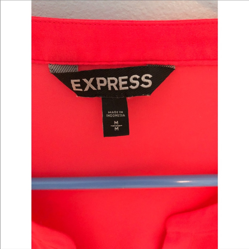 Pink Express Buttoned Blouse - Picture 3 of 4